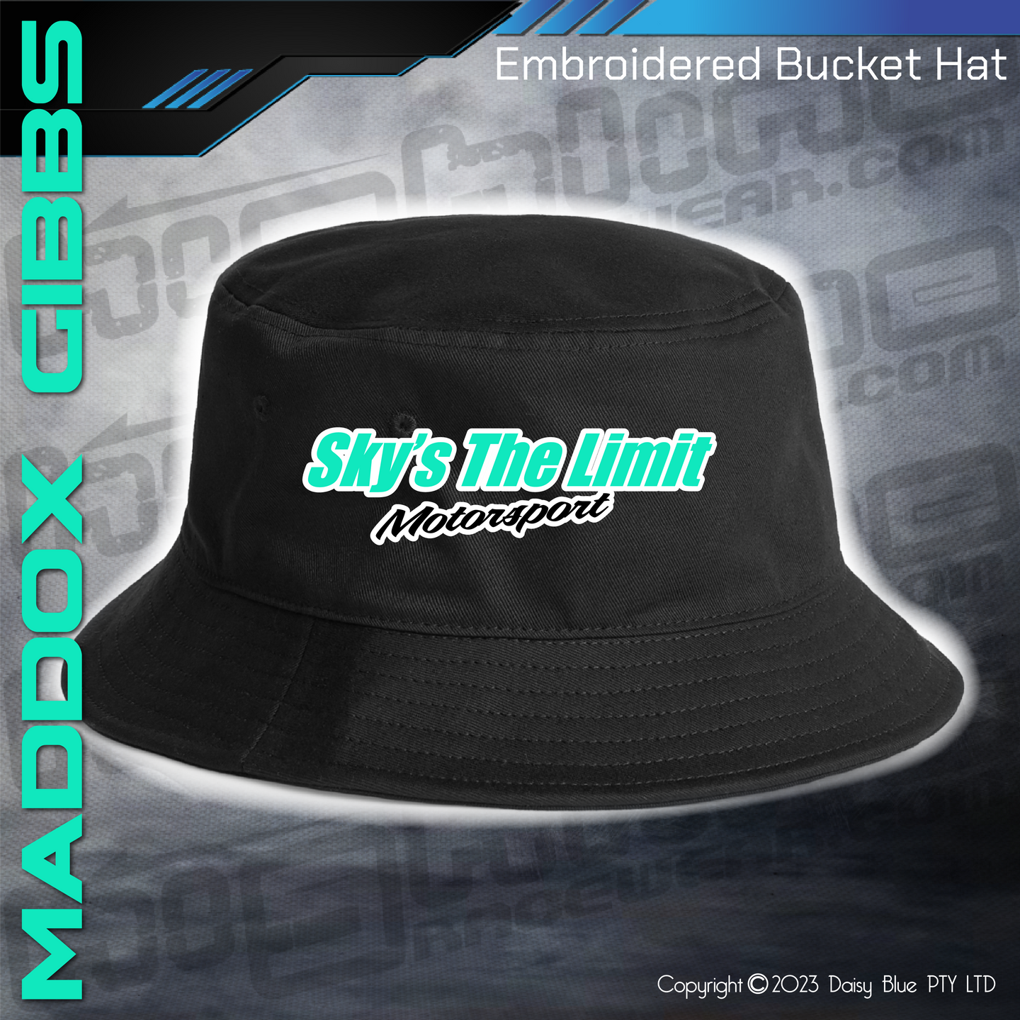 Embroidered Bucket Hat - Maddox Gibbs