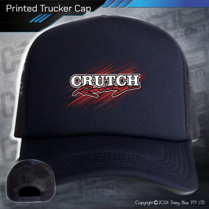 Printed Trucker Cap - Crutch Racing