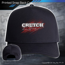 Load image into Gallery viewer, Printed Snap Back CAP - Crutch Racing
