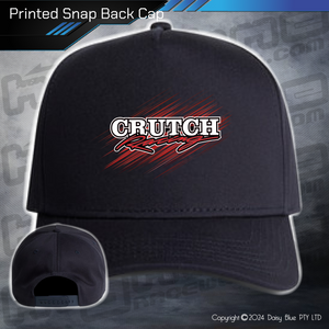 Printed Snap Back CAP - Crutch Racing