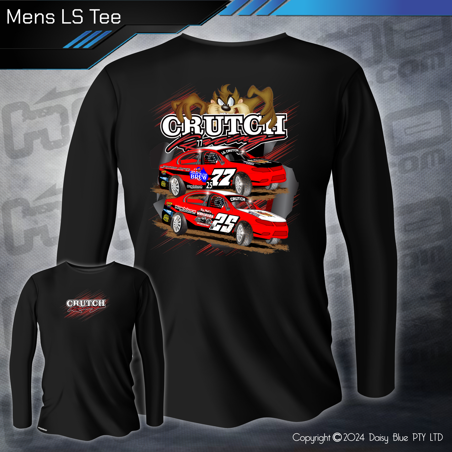Long Sleeve Tee - Crutch Racing