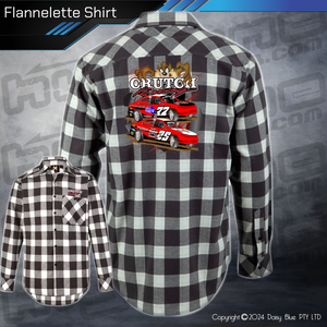 Flannelette Shirt - Crutch Racing