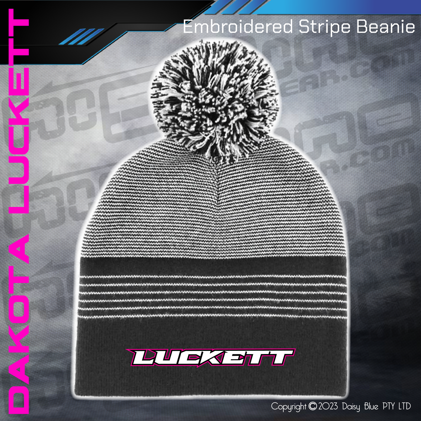 POM POM BEANIE - Dakota Luckett