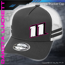 Load image into Gallery viewer, STRIPE Trucker Cap - Dakota Luckett
