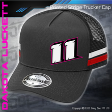 Load image into Gallery viewer, STRIPE Trucker Cap - Dakota Luckett
