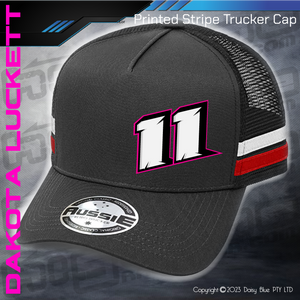 STRIPE Trucker Cap - Dakota Luckett