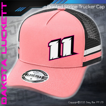 Load image into Gallery viewer, STRIPE Trucker Cap - Dakota Luckett
