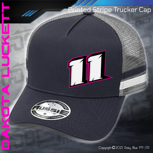 STRIPE Trucker Cap - Dakota Luckett