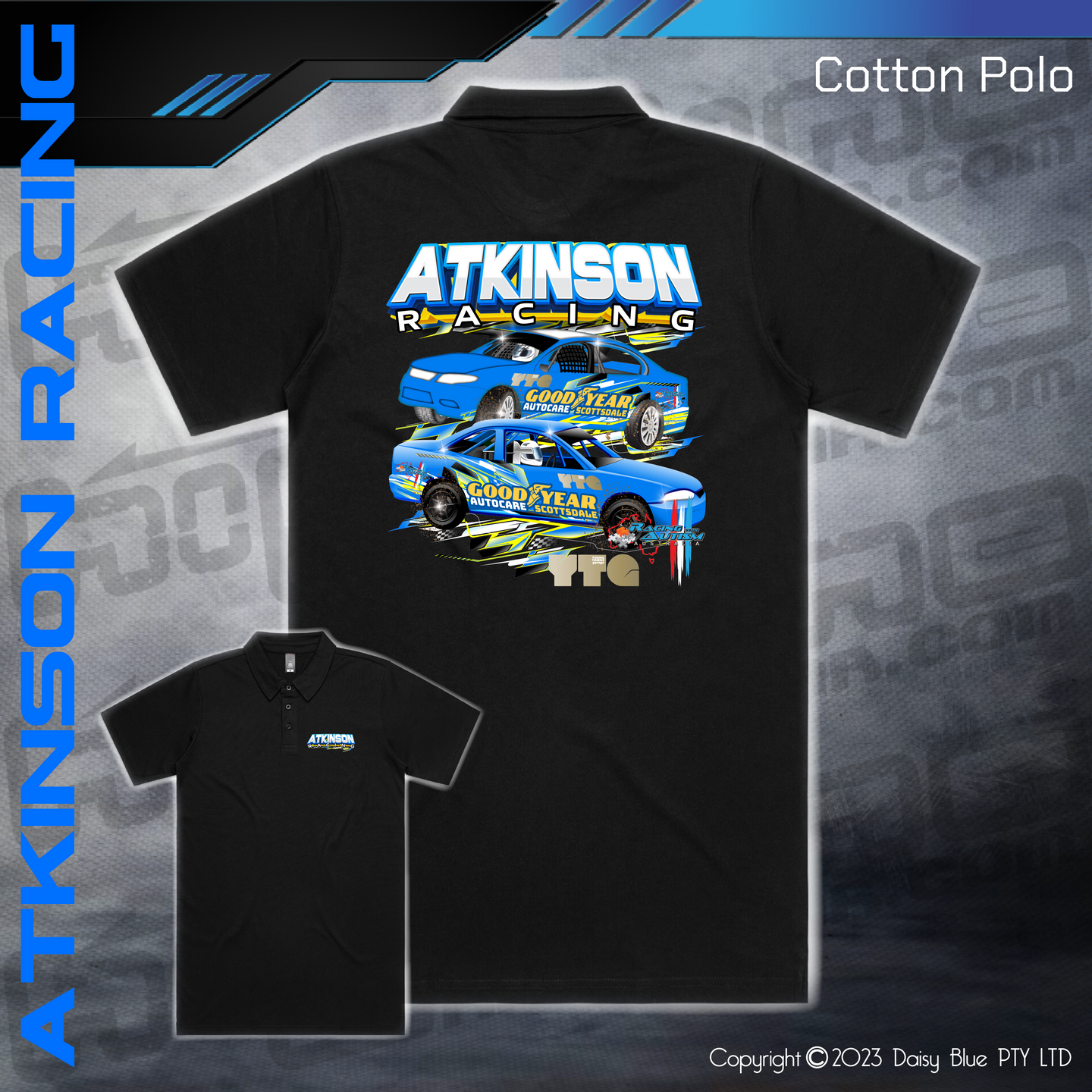 Cotton Polo - Atkinson Racing