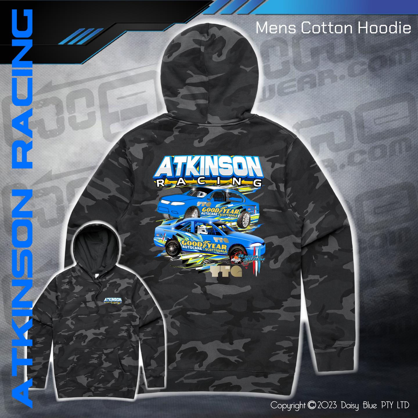 Camo Hoodie - Atkinson Racing