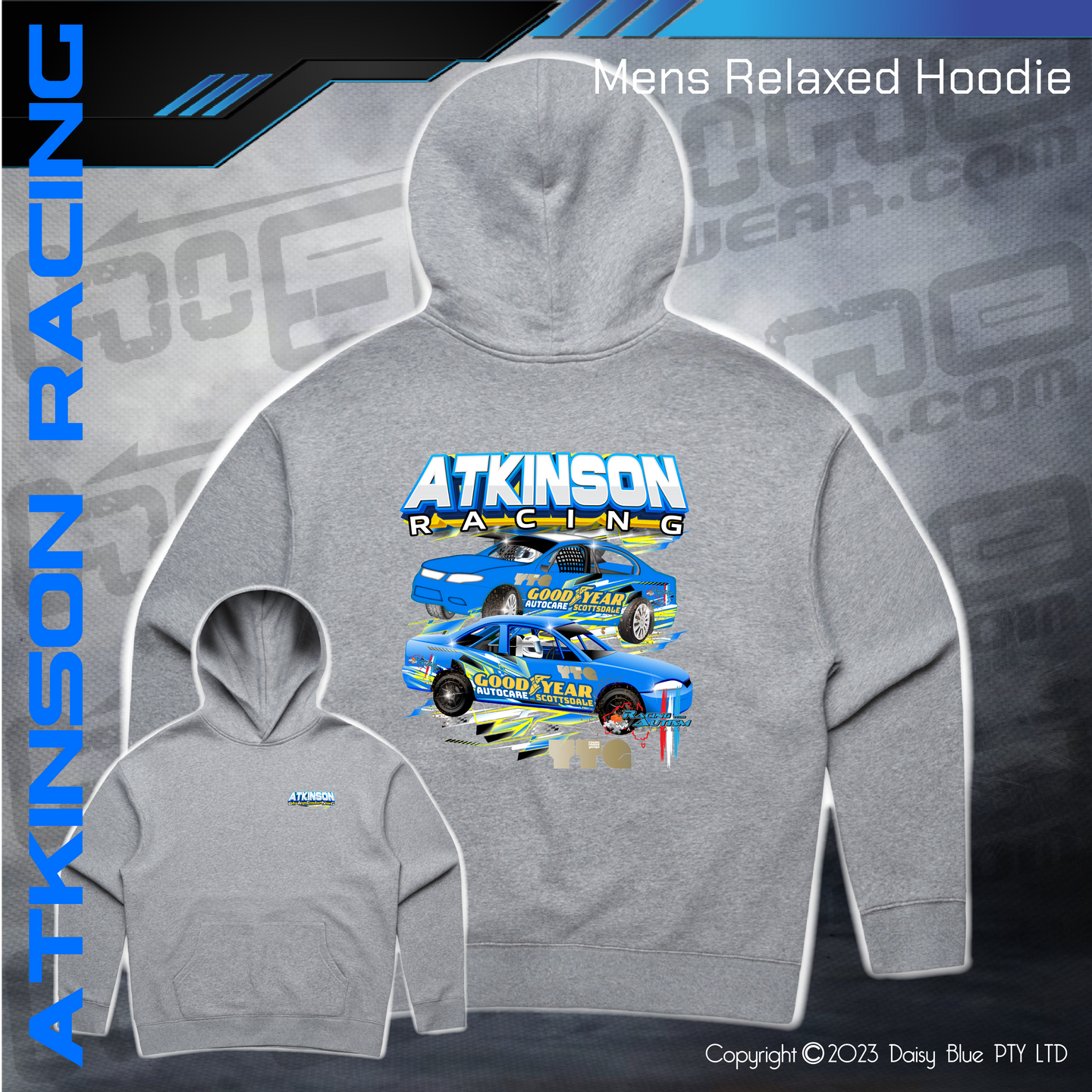 Relaxed Hoodie -   Atkinson Racing