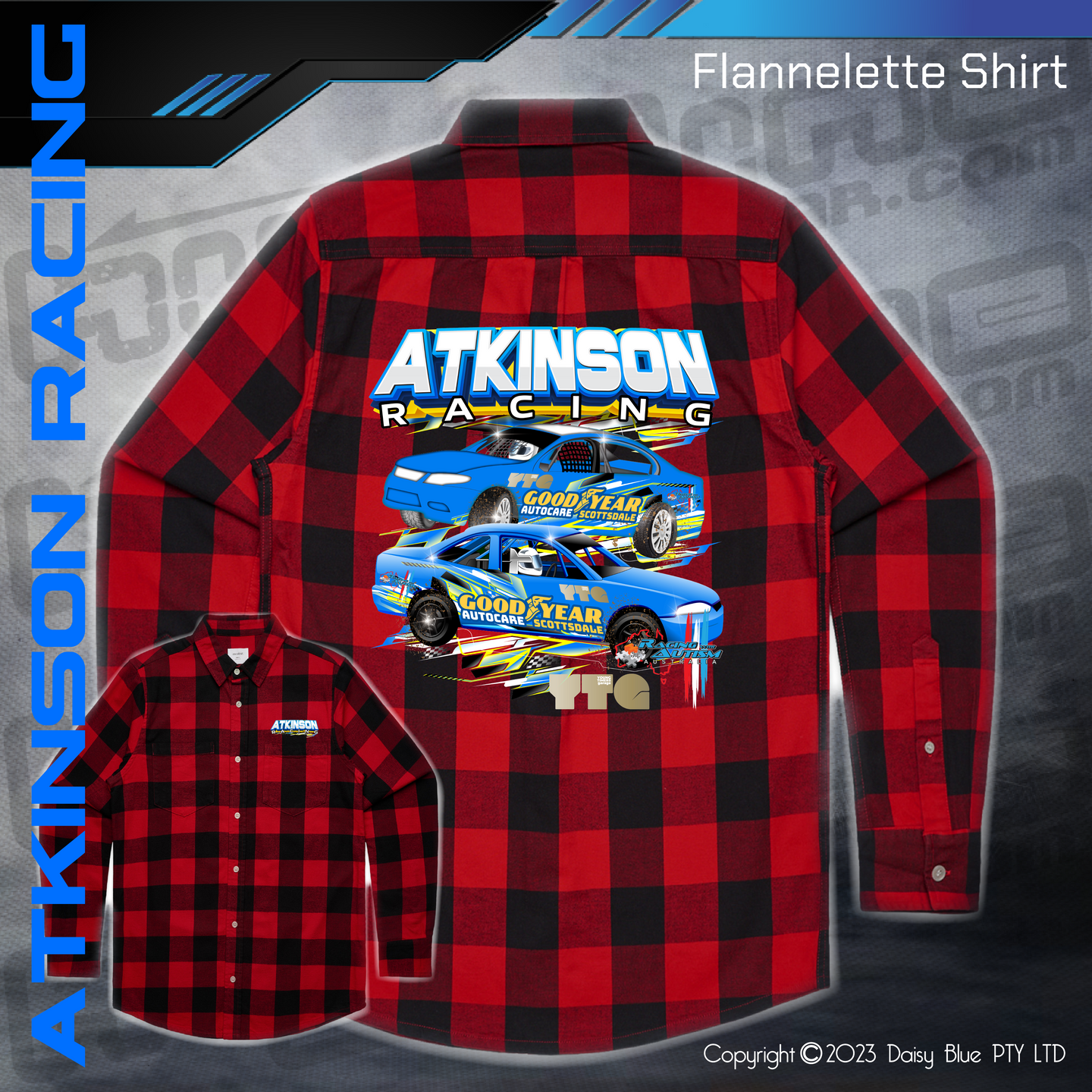 Flannelette Shirt - Atkinson Racing