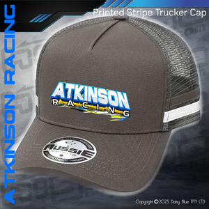 STRIPE Trucker Cap - Atkinson Racing