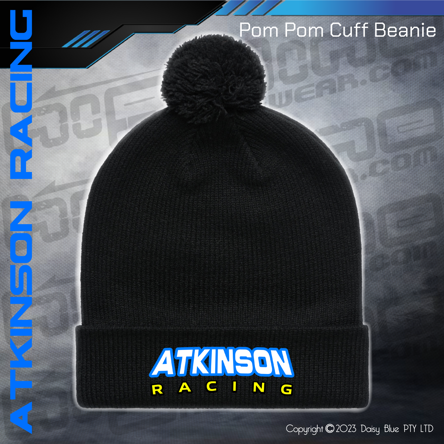 POM POM BEANIE - Atkinson Racing