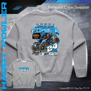 Relaxed Crew Sweater - Harry Fowler