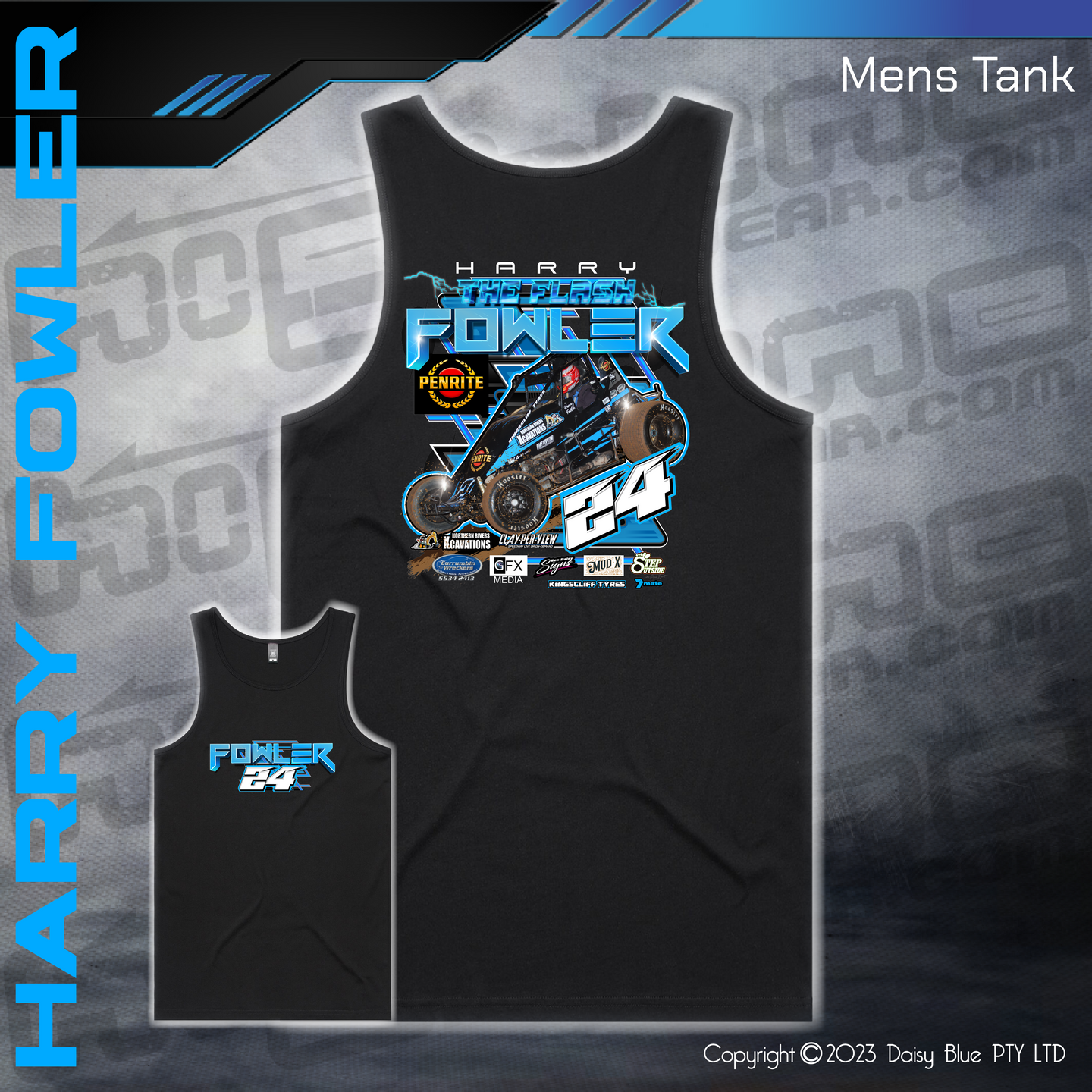 Mens/Kids Tank - Harry Fowler