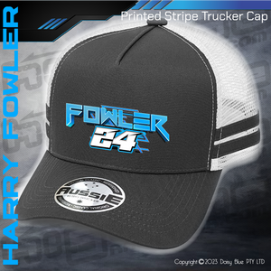 STRIPE Trucker Cap -  Harry Fowler