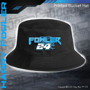 Printed Bucket Hat -  Harry Fowler