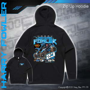 Zip Up Hoodie -   Atkinson Racing