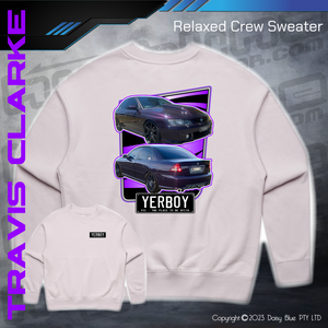 Relaxed Crew Sweater - YERBOY