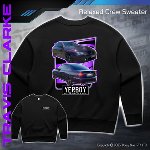 Relaxed Crew Sweater - YERBOY