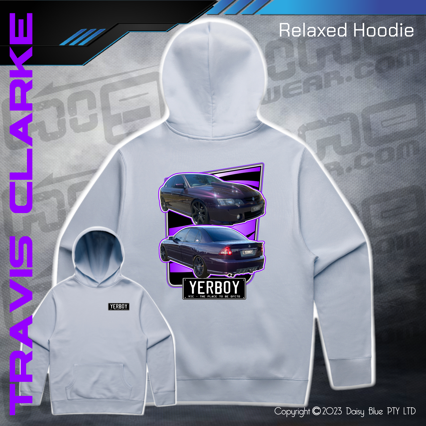 Relaxed Hoodie - YERBOY