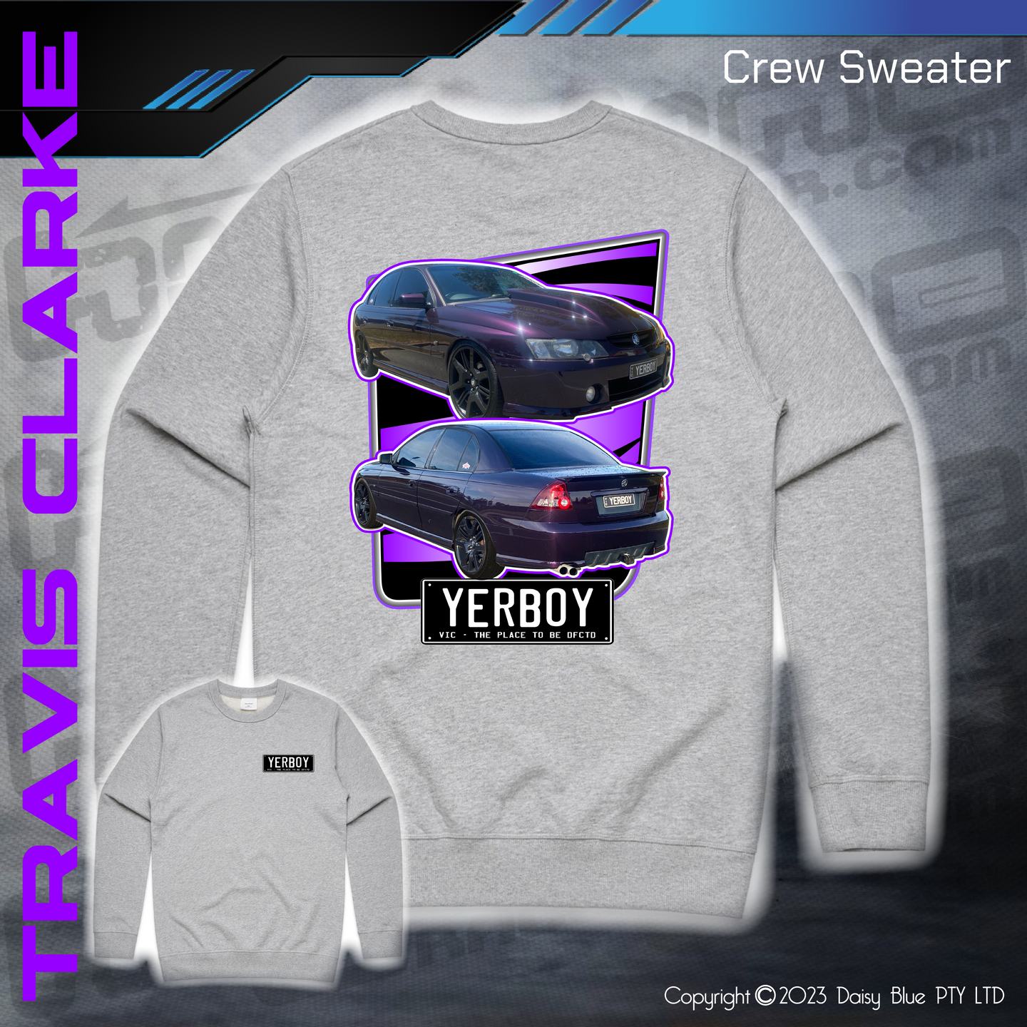 Crew Sweater - YERBOY