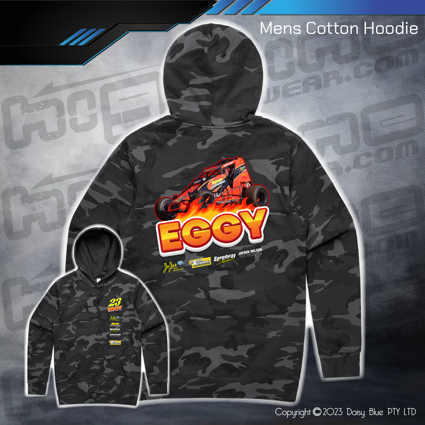 Camo Hoodie - Ray 'Eggy' Eggins