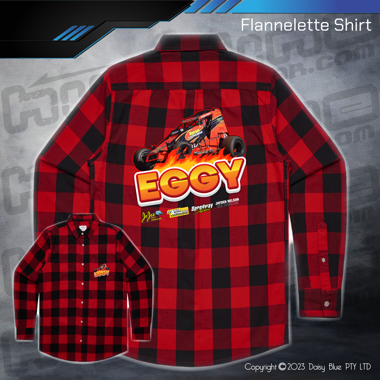 Flannelette Shirt - Ray 'Eggy' Eggins