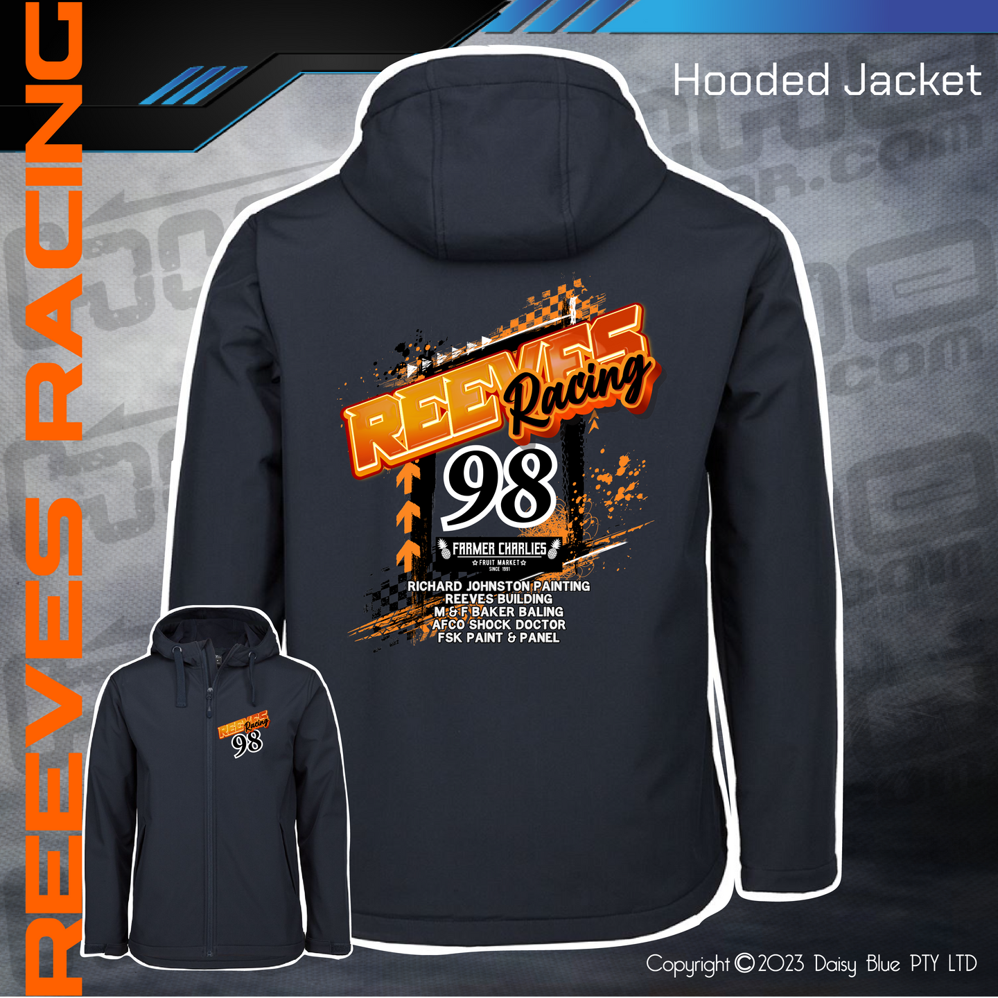 Hooded Jacket - Reeves Racing