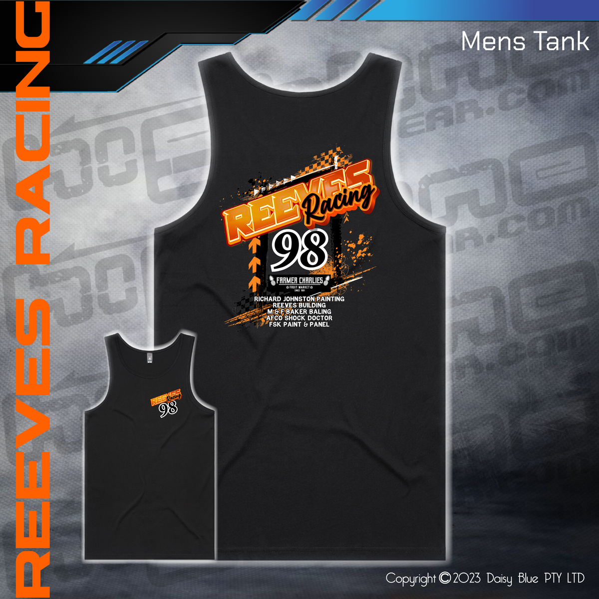 Mens/Kids Tank - Reeves Racing – Highline Racewear