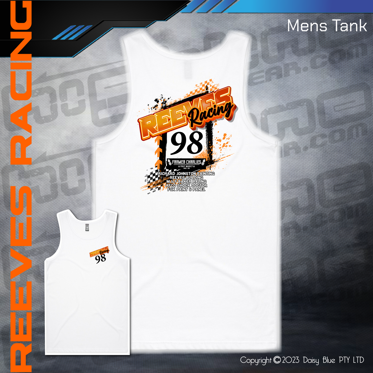 Mens/Kids Tank - Reeves Racing – Highline Racewear