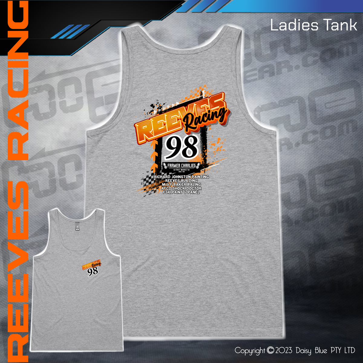 Ladies Tank - Reeves Racing – Highline Racewear