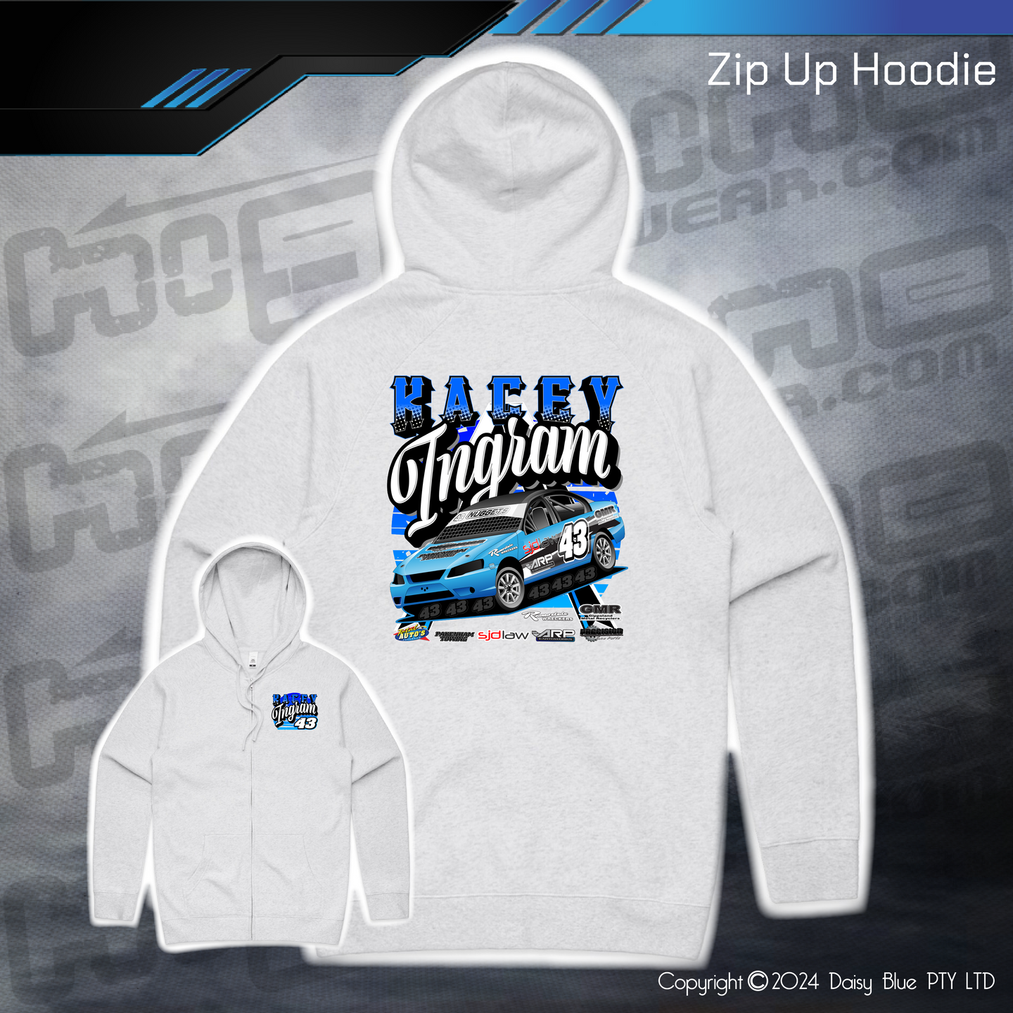 Zip Up Hoodie - Kacey Ingram