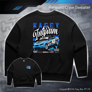 Relaxed Crew Sweater - Kacey Ingram