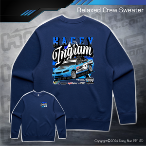 Relaxed Crew Sweater - Kacey Ingram