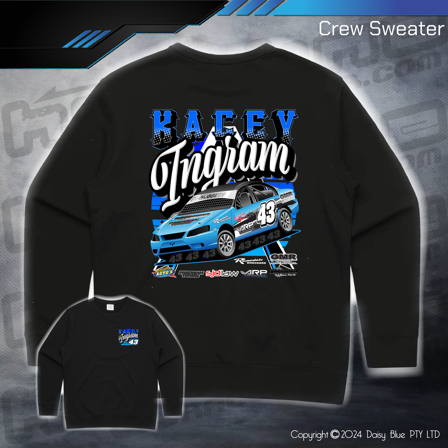 Crew Sweater - Kacey Ingram