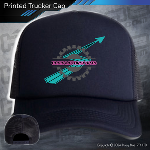 Printed Trucker Cap - Brady Cudia