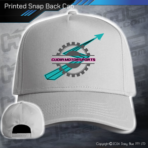 Printed Snap Back Cap - Brady Cudia