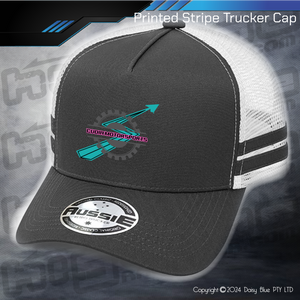 STRIPE Trucker Cap - Brady  Cudia