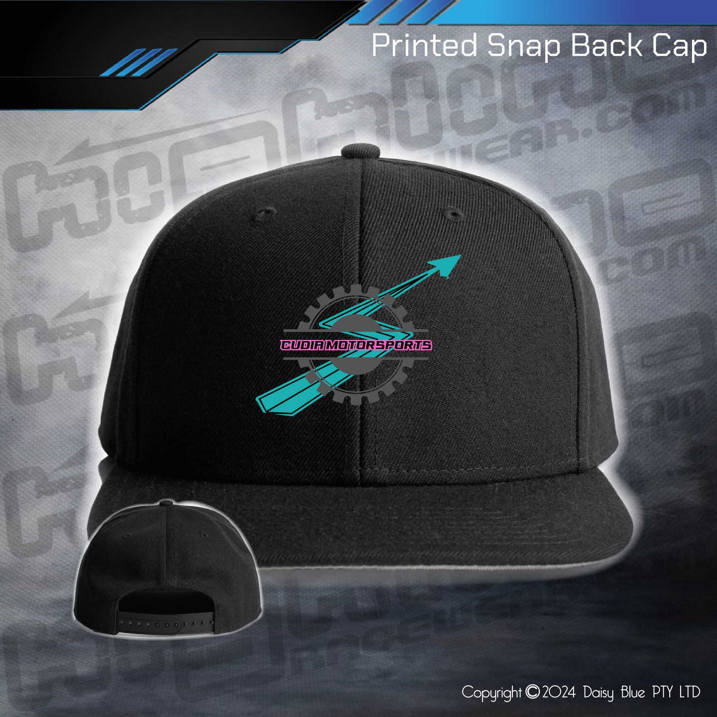 Printed Snap Back CAP - Brady  Cudia