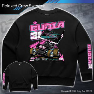 Relaxed Crew Sweater - Brady Cudia