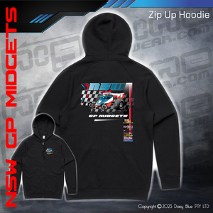 Zip Up Hoodie -   NSW GP Midgets