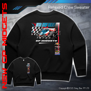 Relaxed Crew Sweater - NSW GP Midgets