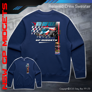 Relaxed Crew Sweater - NSW GP Midgets