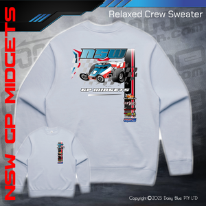 Relaxed Crew Sweater - NSW GP Midgets