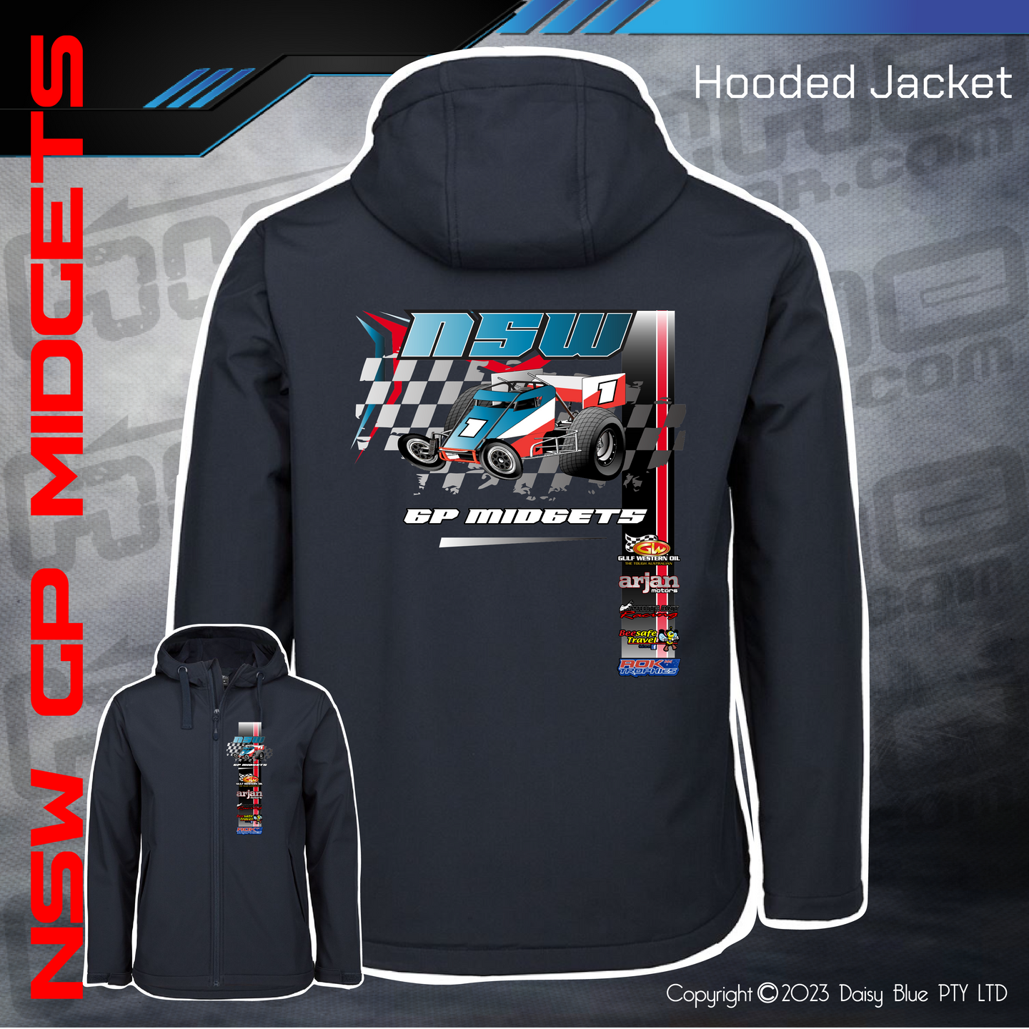 Hooded Jacket - NSW GP Midgets