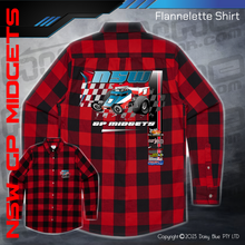 Load image into Gallery viewer, Flannelette Shirt -NSW GP Midgets
