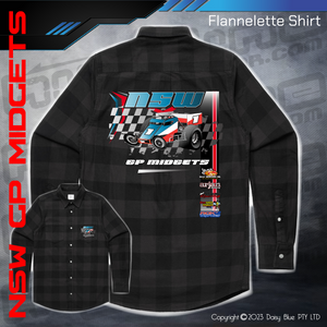 Flannelette Shirt -NSW GP Midgets