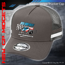 Load image into Gallery viewer, STRIPE Trucker Cap - NSW GP Midgets

